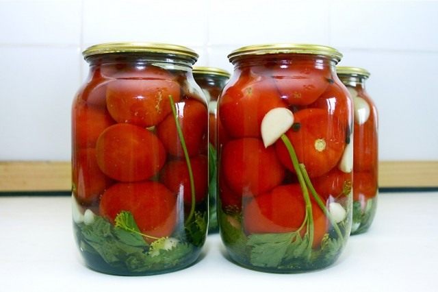 Маринованные помидоры готовы Маринованные помидоры готовы