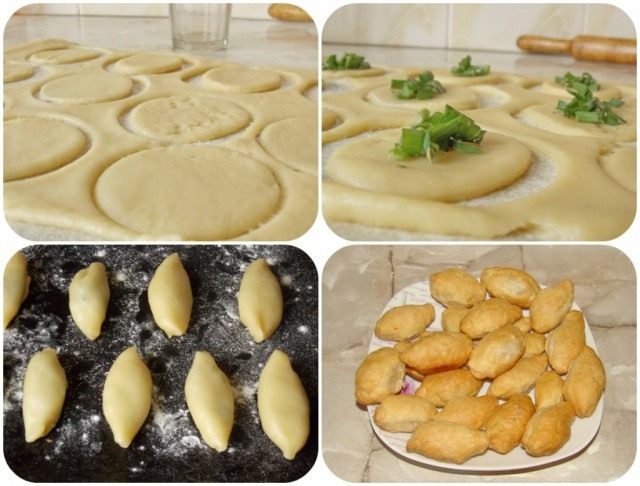 Слоёные пирожки Слоёные пирожки