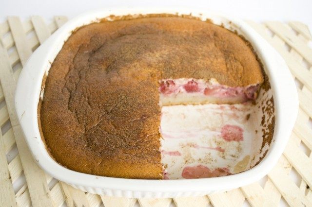 Клафути с клубникой Клафути с клубникой