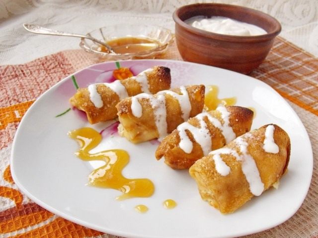Запечённые блинчики с хрустящей карамелизованной корочкой Запечённые блинчики с хрустящей карамелизованной корочкой
