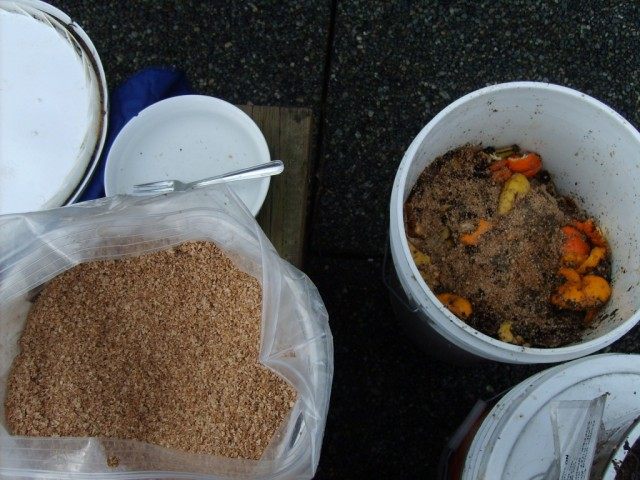 Компост из бытовых отходов на ЭМ-бокаши Компост из бытовых отходов на ЭМ-бокаши