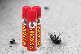 Аэрозоль от мух Мухояр Аэрозоль от мух Мухояр