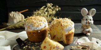 Куличи на Пасху с курагой и миндалём — пышные и ароматные