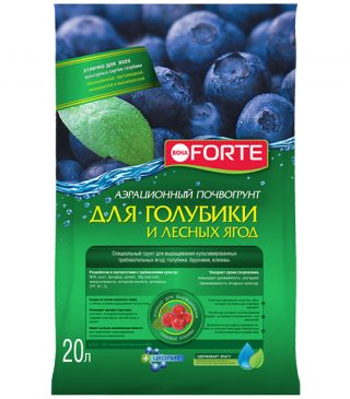 Аэрационный почвогрунт для голубики и лесных ягод «Bona Forte» Аэрационный почвогрунт для голубики и лесных ягод «Bona Forte»