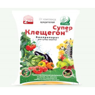 В стадии розового бутона плодовые деревья и ягодные кустарники стоит обработать препаратом «Клещегон Супер». В стадии розового бутона плодовые деревья и ягодные кустарники стоит обработать препаратом «Клещегон Супер».